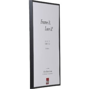 Ramă foto din plastic Effect Art anthrazit 60x90 cm cu sticlă de muzeu