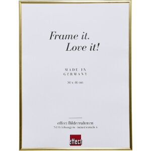 Effect Kunststoffrahmen Art gold 30,5x91,5 cm Museumsglas