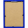Effect Aluminium-Bilderrahmen Quadro 20x30 cm blau Museumsglas