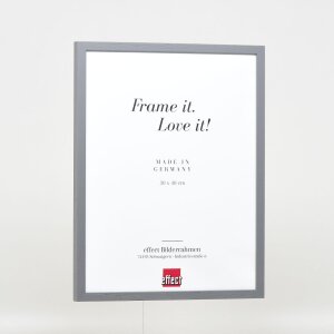 Effect Holzrahmen Profil 35 anthrazit 25x60 cm Museumsglas