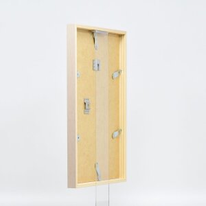 Effect Holzrahmen Profil 35 hellbraun 50x70 cm Museumsglas