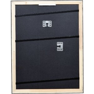 Rama foto din lemn Profil 40 Platin 20x25 cm, cu sticlă de muzeu