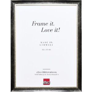 Rama foto din lemn Effect Profil 40 Platin 35x100 cm cu...