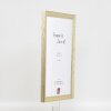 Effect Holz-Bilderrahmen Profil 41 Antiksilber 15x20 cm Museumsglas 0419-1520-24