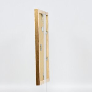 Effect Holz-Bilderrahmen Profil 41 Antikgold 18x24 cm Museumsglas