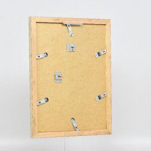 Effect Holz-Bilderrahmen Profil 41 Antiksilber 18x24 cm Museumsglas