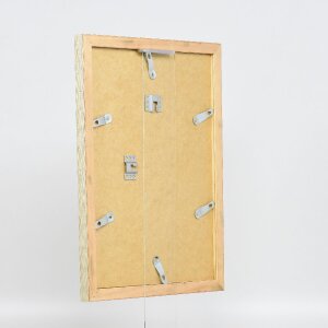 Effect Holz-Bilderrahmen Profil 41 Antiksilber 18x24 cm Museumsglas