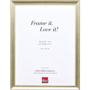 Effect Holz-Bilderrahmen Profil 41 Antiksilber 18x27 cm...
