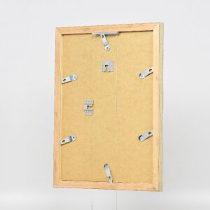 Effect Holz-Bilderrahmen Profil 41 Antiksilber 20x25 cm Museumsglas