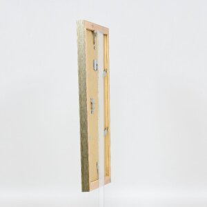 Effect Holz-Bilderrahmen Profil 41 Antiksilber 20x30 cm Museumsglas