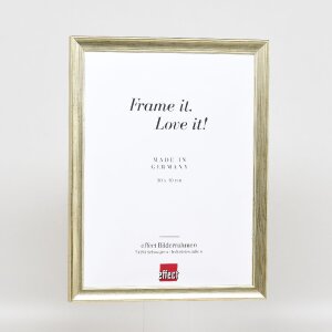 Ramă foto din lemn Profil 41 Antiksilver 28x35 cm cu sticlă de muzeu