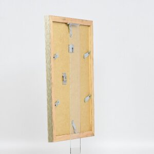 Effect Holz-Bilderrahmen Profil 41 Antiksilber 35x50 cm Museumsglas