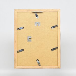 Effect Holz-Bilderrahmen Profil 41 Antiksilber 42x59,4 cm Museumsglas