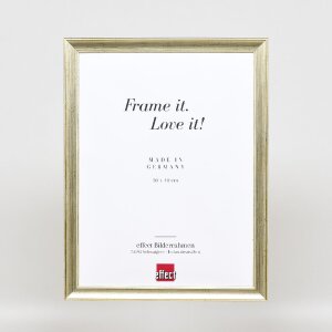 Rama foto din lemn Profil 41 Antiksilber 45x80 cm cu sticlă de muzeu