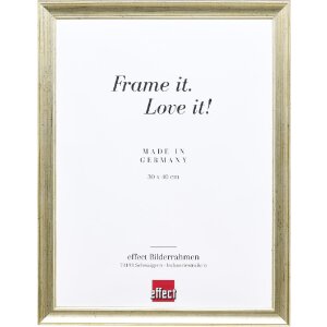 Rama foto din lemn Profil 41 Antiksilber 61x91,5 cm cu...