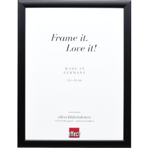 Effect Holz-Bilderrahmen Profil 43 schwarz 24x30 cm...
