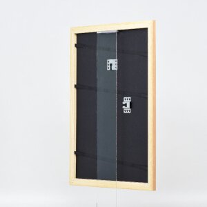 Effect Holz-Bilderrahmen Profil 43 natur 25x35 cm Museumsglas