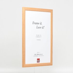 Effect Holz-Bilderrahmen Profil 43 natur 25x35 cm Museumsglas