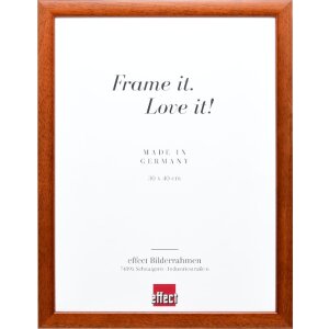 Effect Holz-Bilderrahmen Profil 43 braun 25x60 cm