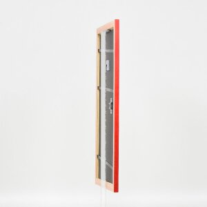 effect Holz-Bilderrahmen Profil 43 lachs 27x48 cm Museumsglas