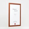 Effect Holzbilderrahmen Profil 43 braun 27x48 cm mit Museumsglas