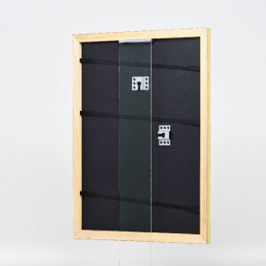 Effect Holz-Bilderrahmen Profil 43 gold 28x35 cm Museumsglas 0439-2835-02