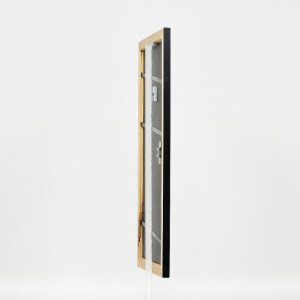 Effect Holzbilderrahmen Profil 43 Schwarz 29,7x42 cm mit Museumsglas