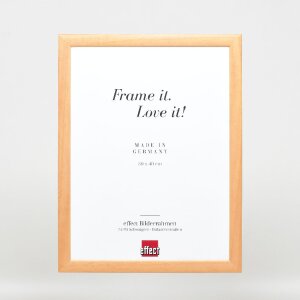 Effect Holz-Bilderrahmen Profil 43 natur 29,7x42 cm Museumsglas