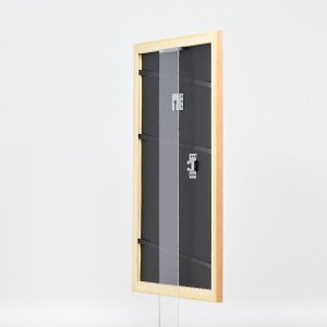 Effect Holz-Bilderrahmen Profil 43 Natur 30x45 cm mit Museumsglas