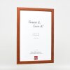 Effect Holz-Bilderrahmen Profil 43 braun 35x50 cm