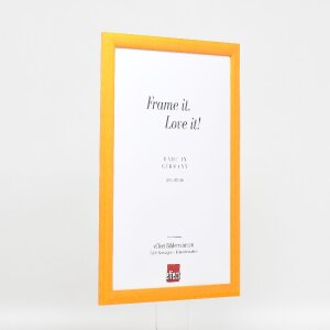 Effect Holzbilderrahmen Profil 43 Honig 40x60 cm Museumsglas