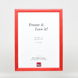 effect Holzbilderrahmen Profil 43 Lachs 50x60 cm mit Museumsglas