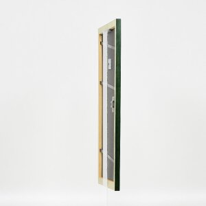 Effect Holz-Bilderrahmen Profil 43 tannengrün 50x60 cm Museumsglas