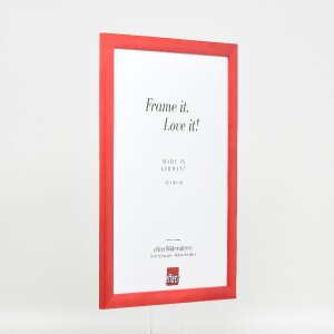 Effect Holzbilderrahmen Profil 43 Lachs 50x75 cm Museumsglas