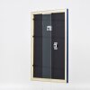 Effect Holz-Bilderrahmen Profil 43 royalblau 60x60 cm Museumsglas