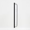 Effect Holz-Bilderrahmen Profil 43 schwarz hochglanz 60x80 cm Museumsglas