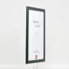 Effect Holz-Bilderrahmen Profil 43 tannengrün 62x93 cm Museumsglas