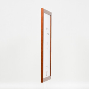 Effect Holz-Bilderrahmen Profil 43 braun 70x70 cm Museumsglas 0439-7070-43