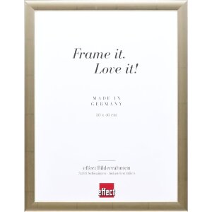 Effect Holz-Bilderrahmen Profil 43 silber 61x91,5 cm...