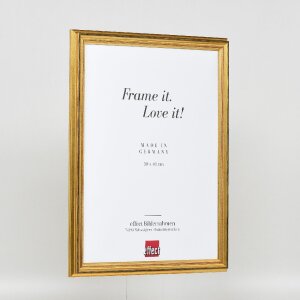 Ramă foto Profil 44 aur 13x13 cm cu sticlă de muzeu