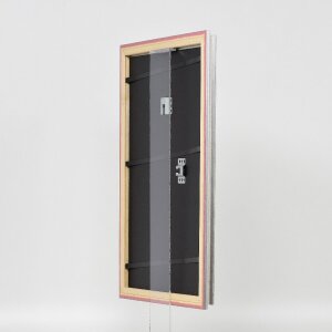 Rama foto Profil 44 argint, 25x50 cm, cu sticlă de muzeu