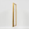 Effect Holzrahmen Profil 44 gold 50x100 cm Museumsglas