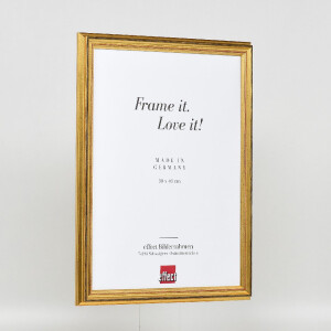 Rămă cu profil 44 aur, stil baroc, sticlă de muzeu, 59,4x84,1 cm