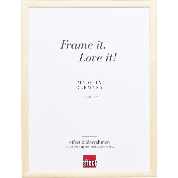 Rama foto Profil 45 din pin 21x28 cm cu sticlă de muzeu