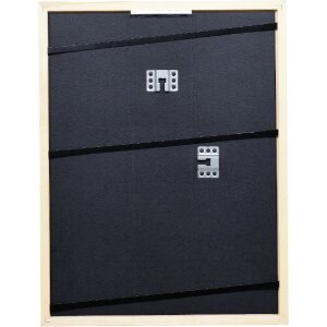 Ramă foto Profil 45 din pin, 30x30 cm, cu sticlă de muzeu