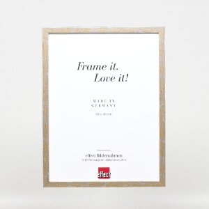 Râmă foto Profil 51 antiksilber 20x20 cm cu sticlă de muzeu