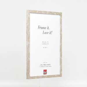 Râmă foto Profil 51 antiksilber 20x20 cm cu sticlă de muzeu