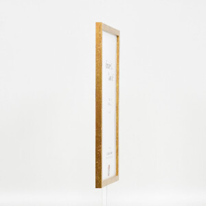 effect Bilderrahmen Holzrahmen Profil 51 antikgold 21x28 cm Museumsglas