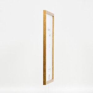 Effect Holzrahmen Profil 51 antikgold 30x30 cm Museumsglas