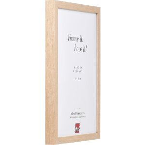 Effect 0549-7070-50 Holzrahmen Profil 54 Kalkeiche 70x70 cm mit Museumsglas